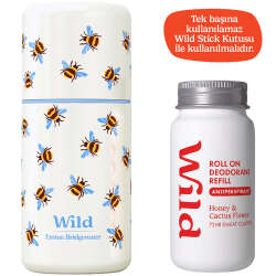 Wild Antiperspirant Roll On Honey - Cactus Flower Refill Deodorant Yedek Dolum 50 ml - 2