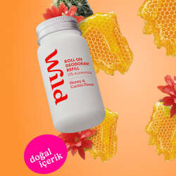 Wild Antiperspirant Roll On Honey - Cactus Flower Refill Deodorant Yedek Dolum 50 ml - 4