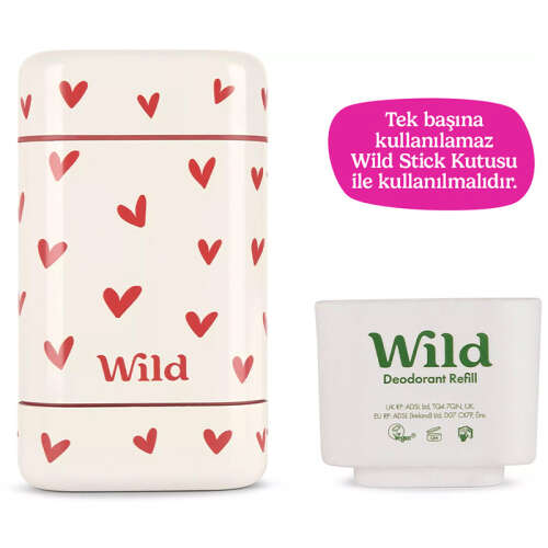 Wild Refill Yedek Stick Deodorant İçi Doğal Formül - Pink Grapefruit - Lime 40 g - 2