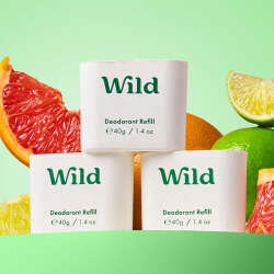 Wild Refill Yedek Stick Deodorant İçi Doğal Formül - Pink Grapefruit - Lime 40 g - 3