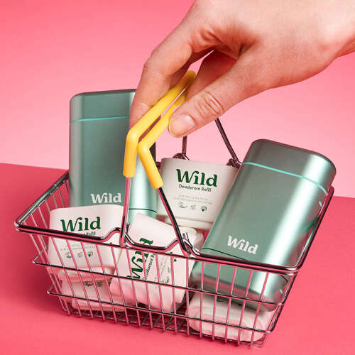 Wild Refill Yedek Stick Deodorant İçi Doğal Formül - Pink Grapefruit - Lime 40 g - 4