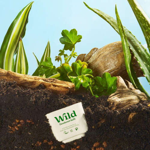 Wild Refill Yedek Stick Deodorant İçi Doğal Formül - Pink Grapefruit - Lime 40 g - 5