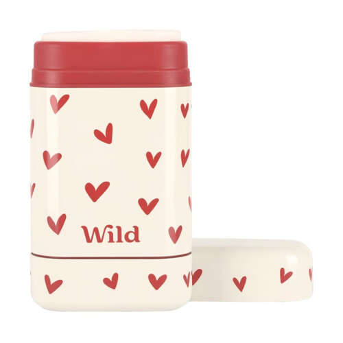 Wild Natural Stick Deodorant Kutu + Refill Paketi - Love Heart Case + Pink Grapefruit & Lime 40 g - 3