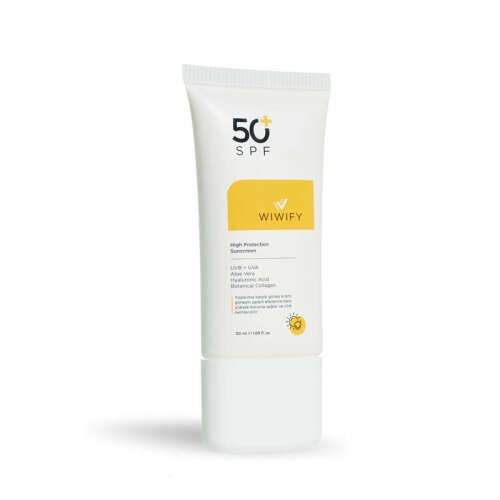 WIWIFY SPF50+ Leke Karşıtı Yüksek Korumalı Güneş Kremi 50 ml - WIWIFY