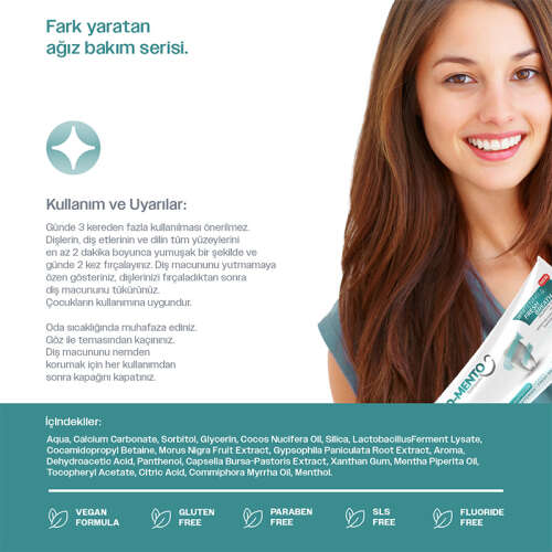 ya da multicosmetics Bio - Mento Diş Macunu - 4