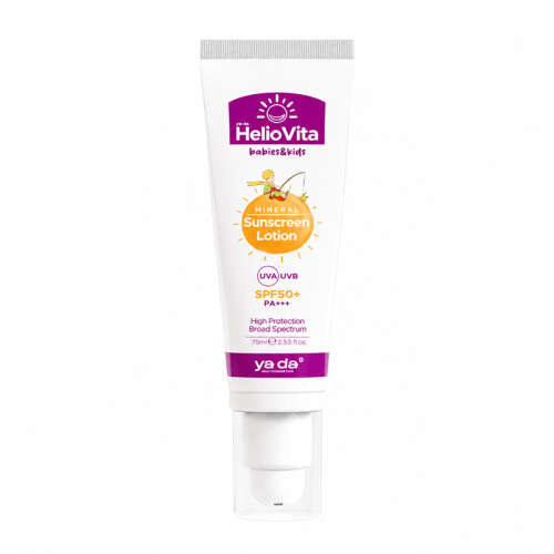 ya da multicosmetics HelioVita %100 Mineral Güneşten Koruyucu Losyon - Bebek & Çocuk 75 ml - ya da multicosmetics