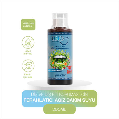 ya da multicosmetics Uno Oral Tonik Ağız Çalkalama Suyu 200 ml - 6