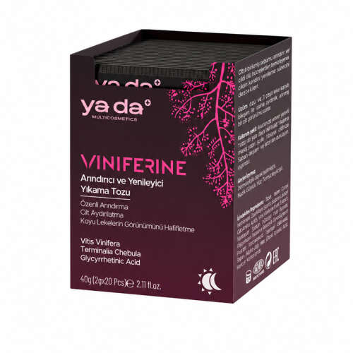 ya da multicosmetics Viniferine Purifying and Renewing Cleansing Powder 40g (2g x20 Pcs)e 2.11 fl.oz. - ya da multicosmetics