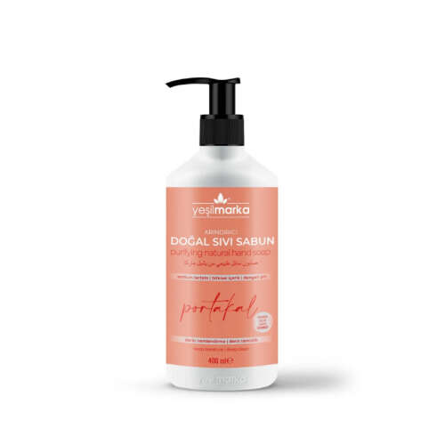 Yeşilmarka Arındırıcı Portakallı Doğal Sıvı Sabun 400 ml - 1