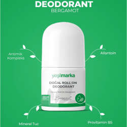 Yeşilmarka Doğal Bergamot Kokulu Deodorant 50 ml - 5