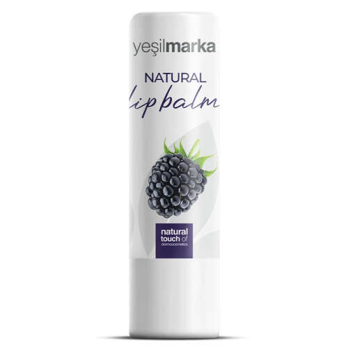 Yeşilmarka Doğal Dudak Balmı 4,15 gr- Böğürtlen - Yeşilmarka