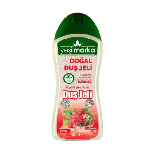 Yeşilmarka Doğal Duş Jeli 400 ml - Çilek - 1
