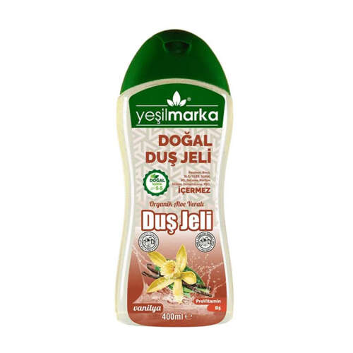 Yeşilmarka Doğal Duş Jeli 400 ml - Vanilya - 1