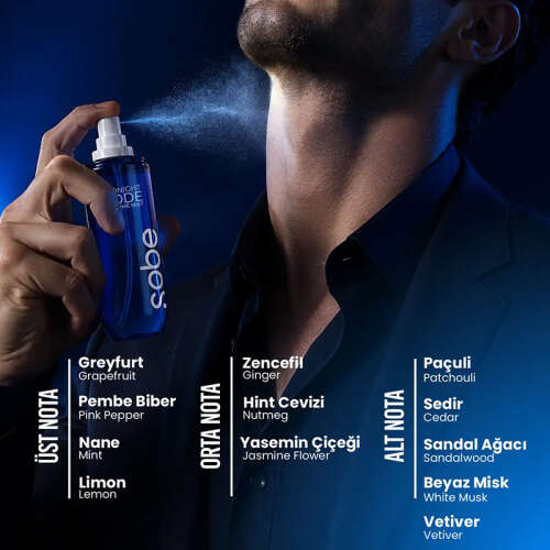 Yeşilmarka Sobe Midnight Code Perfume Mist 100 ml - 3