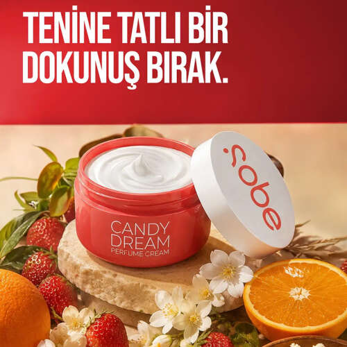 Yeşilmarka Sobe Parfümlü El ve Vücut Kremi 250 ml - Candy Dream - 4