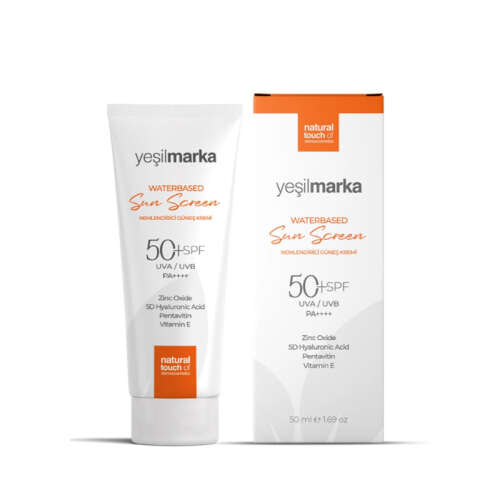 Yeşilmarka Su Bazlı Nemlendirici Güneş Kremi 50+Spf 50 ml - 1