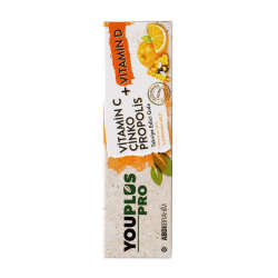 YouPlus Pro Vitamin C Çinko Propolis Takviye Edici Gıda 15 Tablet - 1