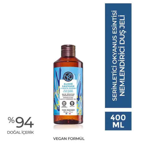 Yves Rocher Algue Sauvage Serinletici Okyanus Esintisi Duş Jeli 400 ml - 2