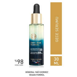 Yves Rocher Anti-Age Global Çift Fazlı Gece Serumu 30 ml - 1