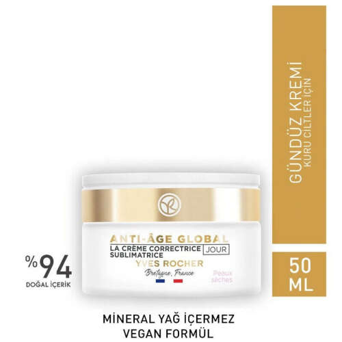 Yves Rocher Anti Age Global Gündüz Kremi 50 ml - Yves Rocher