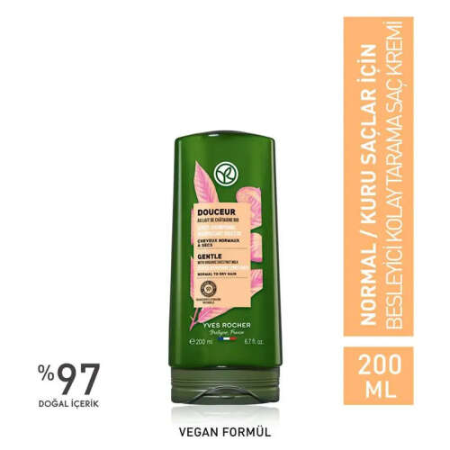 Yves Rocher Besleyici Kolay Tarama Saç Kremi 200 ml - 6