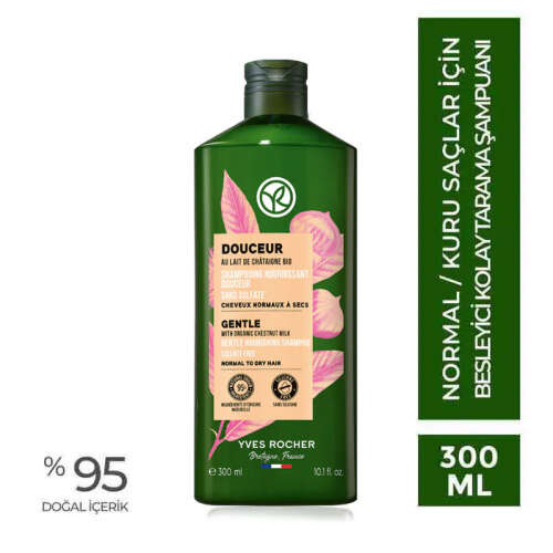 Yves Rocher Besleyici Kolay Tarama Şampuanı 300 ml - 6