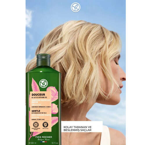 Yves Rocher Besleyici Kolay Tarama Şampuanı 300 ml - Yves Rocher