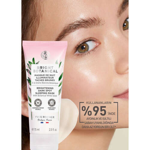 Yves Rocher Bright Botanical Leke Karşıtı Aydınlatıcı Uyku Maskesi 75 ml - 4