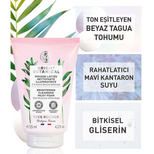 Yves Rocher Bright Botanical Leke Karşıtı Aydınlatıcı Yüz Yıkama Köpüğü 125 ml - 4