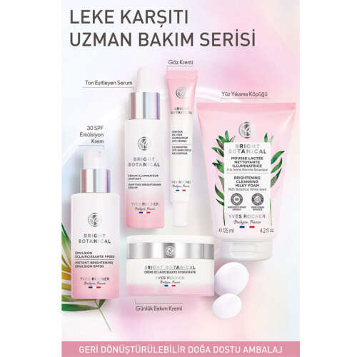 Yves Rocher Bright Botanical Leke Karşıtı Aydınlatıcı Yüz Yıkama Köpüğü 125 ml - 5