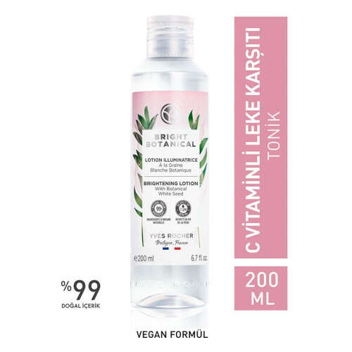 Yves Rocher Bright Botanical Leke Karşıtı C Vitaminli Aydınlatıcı Tonik 200 ml - Yves Rocher