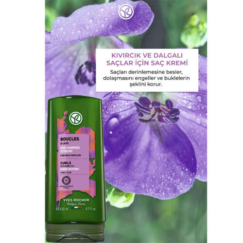 Yves Rocher Bukle Belirginleştirici Saç Kremi 200 ml - 2