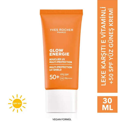 Yves Rocher Glow Energie 50 Spf Leke Karışıtı Yüz Güneş Kremi 30 ml - 2