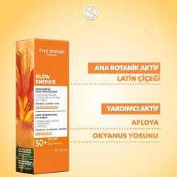 Yves Rocher Glow Energie 50 Spf Leke Karışıtı Yüz Güneş Kremi 30 ml - 3
