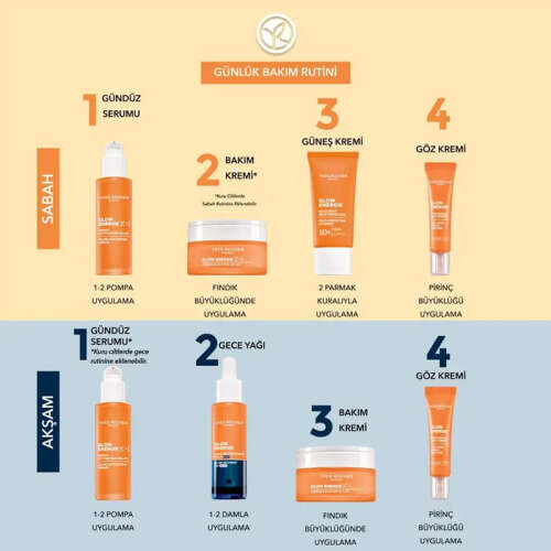Yves Rocher Glow Energie Işıltı Veren Antioksidan C Vitamini Gündüz Kremi 50 ml - 5