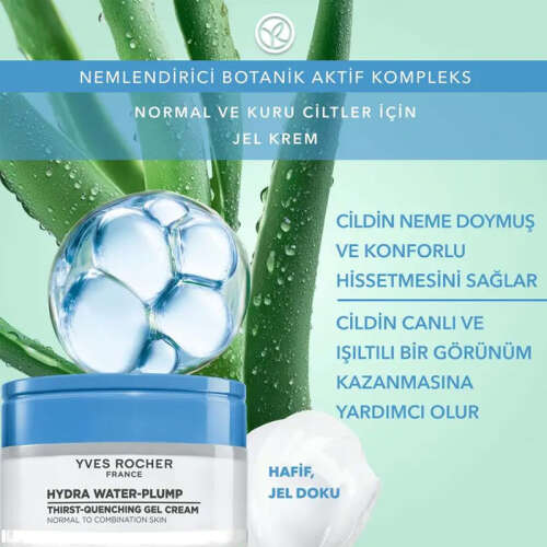 Yves Rocher Hydra Yoğun Nemlendirici Krem 50 ml - 3