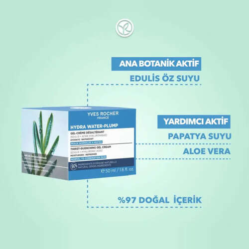 Yves Rocher Hydra Yoğun Nemlendirici Krem 50 ml - 4