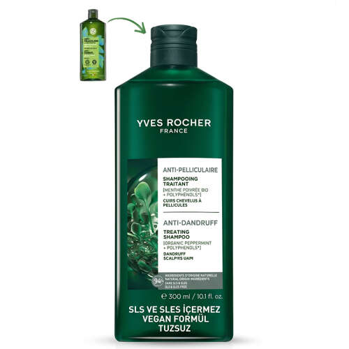Yves Rocher Kepeğe Karşı Şampuan 300 ml - 3