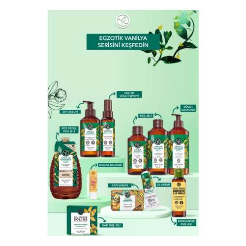 Yves Rocher Konsantre Egzotik Vanilya Duş Jeli 100 ml - 5