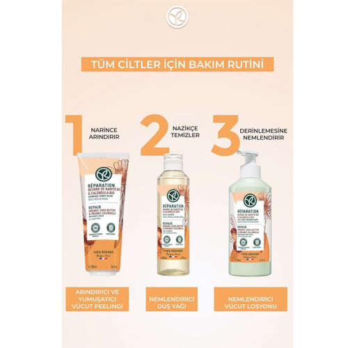 Yves Rocher Kuru Ciltler İçin Bariyer Onarıcı ve Besleyici Yoğun Dokulu Vücut Kremi 250 ml - 6