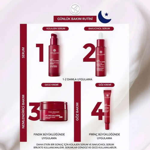 Yves Rocher Lift Pro Collagene Sıkılaştırıcı ve Dolgunlaştırıcı Gece Kremi 50 ml - 5