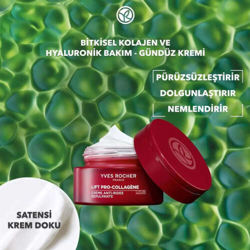Yves Rocher Lift Pro Collagene Sıkılaştırıcı ve Dolgunlaştırıcı Gündüz Kremi 50 ml - 3