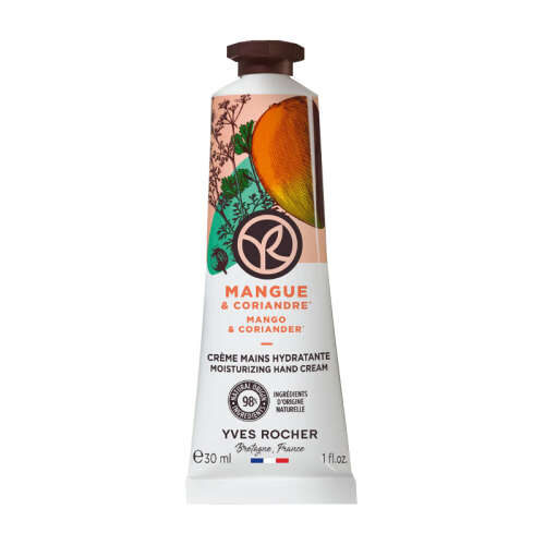 Yves Rocher Mangue Canlandırıcı Mango Kişniş Nemlendirici El Kremi 30 ml - Yves Rocher