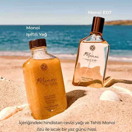 Yves Rocher Monoi Işıltı Veren Saç ve Vücut Yağı 100 ml - 10