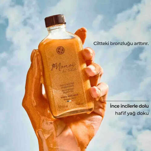 Yves Rocher Monoi Işıltı Veren Saç ve Vücut Yağı 100 ml - 8