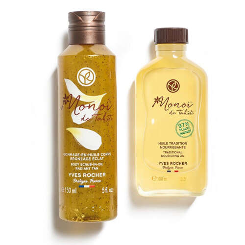 Yves Rocher Monoi Peelingli Duş Yağı 150 ml - 4
