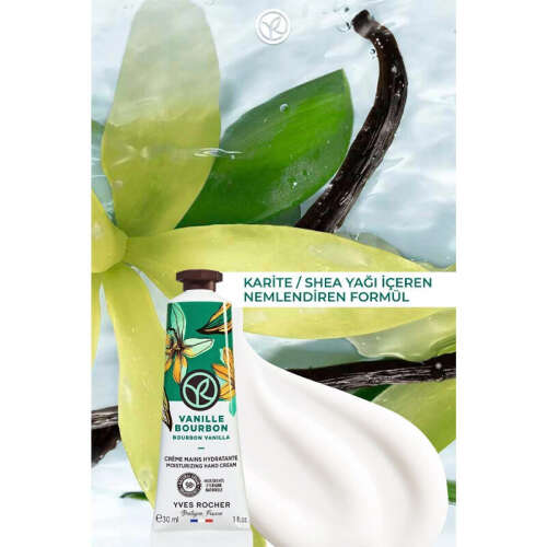 Yves Rocher Nemlendirici El Kremi Egzotik Vanilya 30 ml - 4