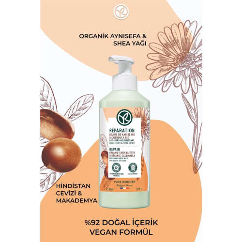 Yves Rocher Nemlendirici Vücut Losyonu 390 ml - 4