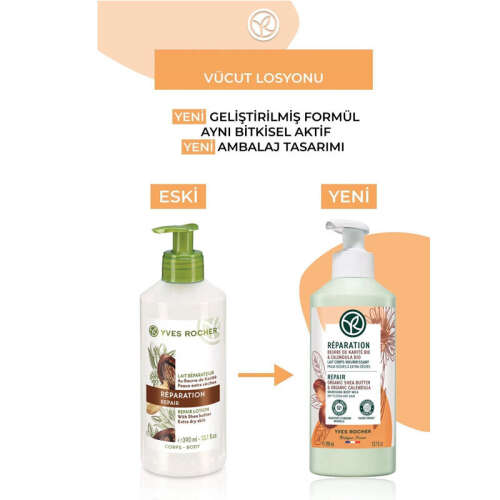 Yves Rocher Nemlendirici Vücut Losyonu 390 ml - 5