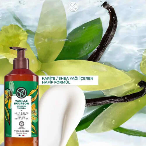 Yves Rocher Nemlendirici Vücut Losyonu - Egzotik Vanilya - 390 ml - 9